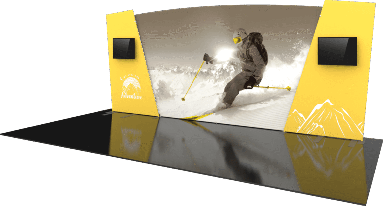 Formulate Designer Series 20ft Fabric Backwall Kit 06 Right 1