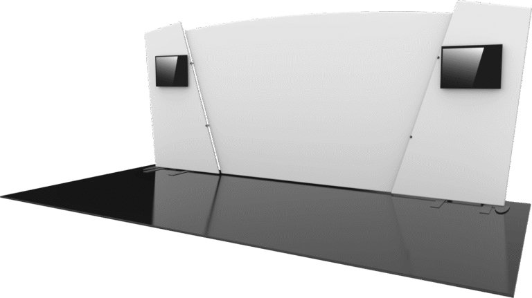 Formulate Designer Series 20ft Fabric Backwall Kit 06 Right Blank 1