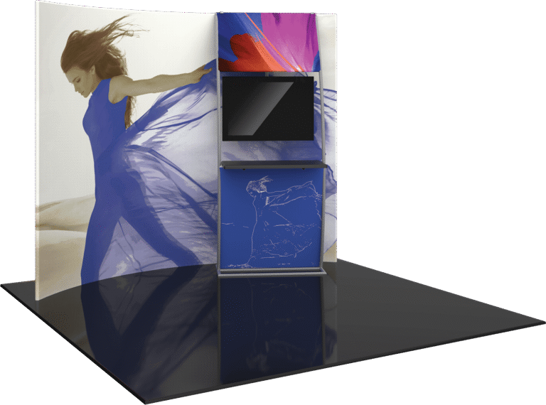 Formulate Master 10ft Hc6 Horizontal Curve Fabric Backwall Left 1