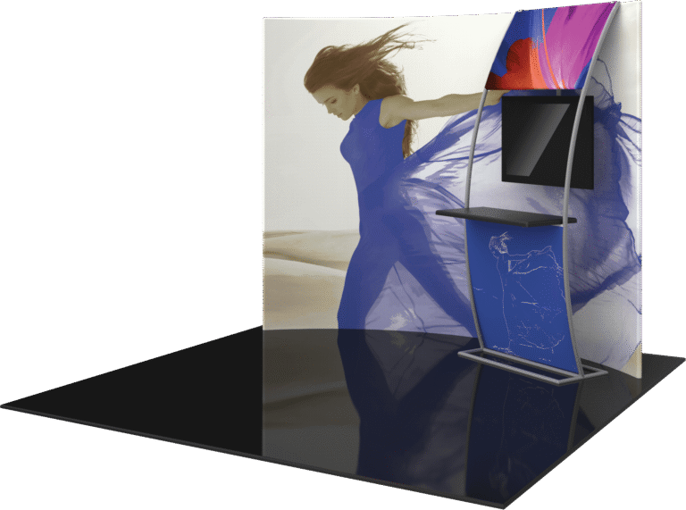 Formulate Master 10ft Hc6 Horizontal Curve Fabric Backwall Right