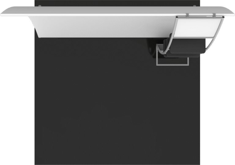 Formulate Master 10ft Vc10 Vertical Curve Fabric Backwall Top Blank 1