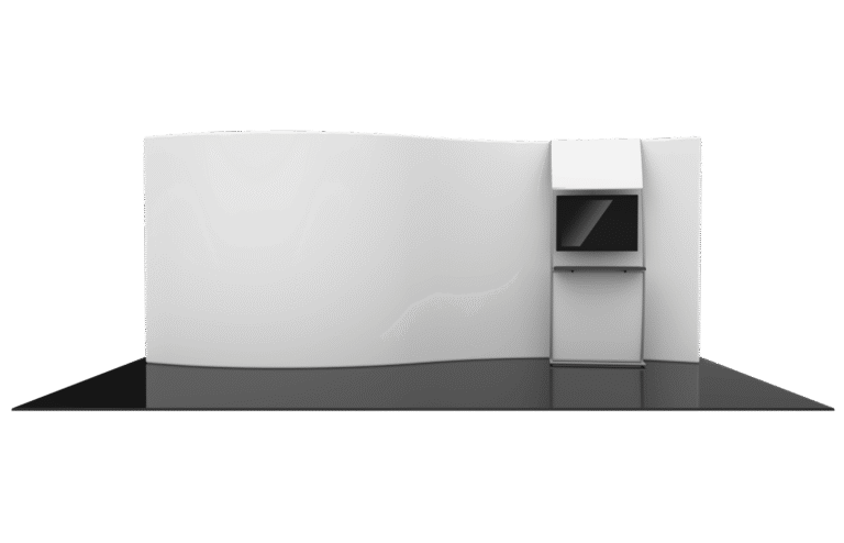 Formulate Master 20ft Wsc2 Serpentine Curve Fabric Backwall Front Blank 1