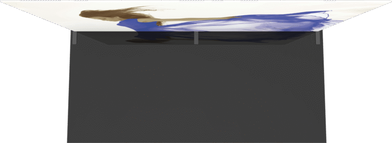 Formulate Master 20ft Straight 10ft Tall Fabric Backwall Top 1