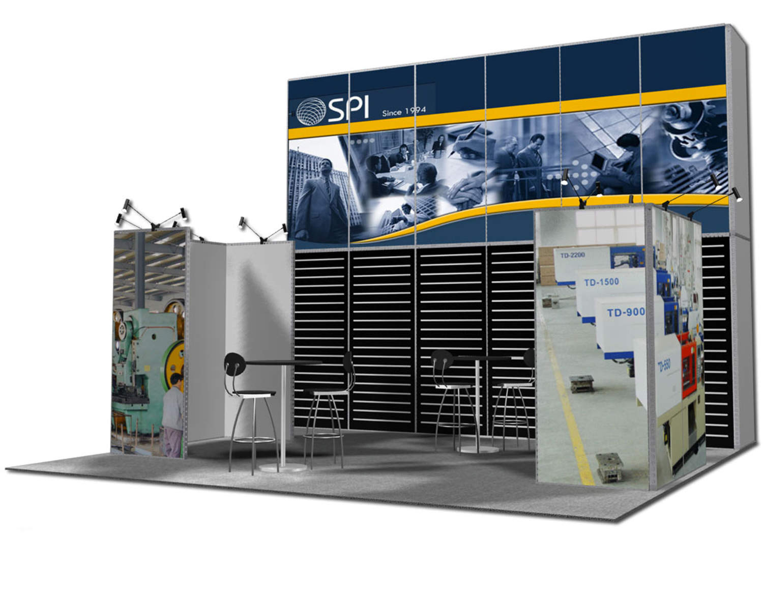 Hastings – 20×20 Trade Show Booth