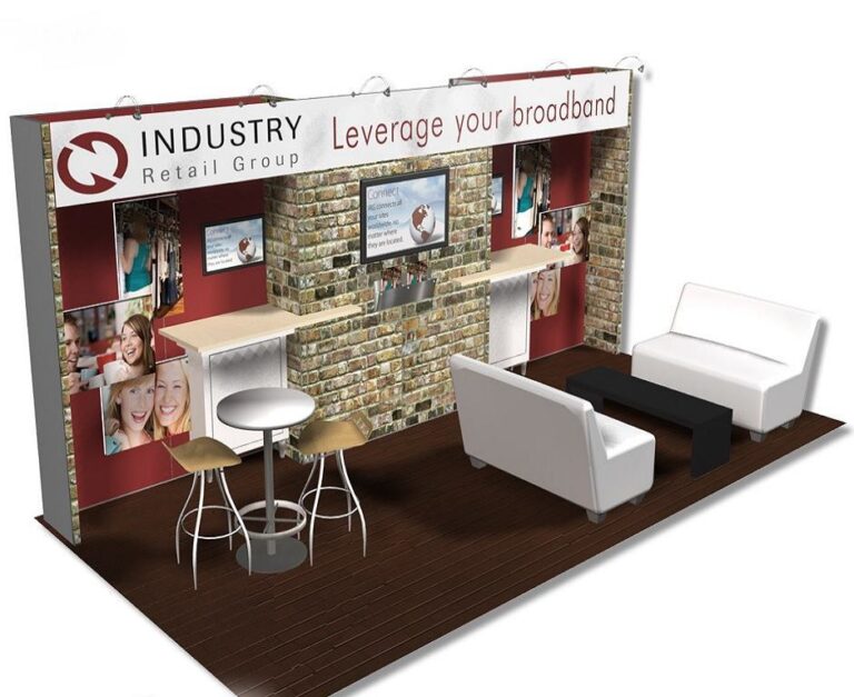 Industry Retail Group – 10×20 Trade Show Booth