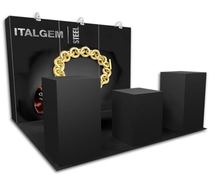 Italgem Steel – 10×10 Trade Show Booth
