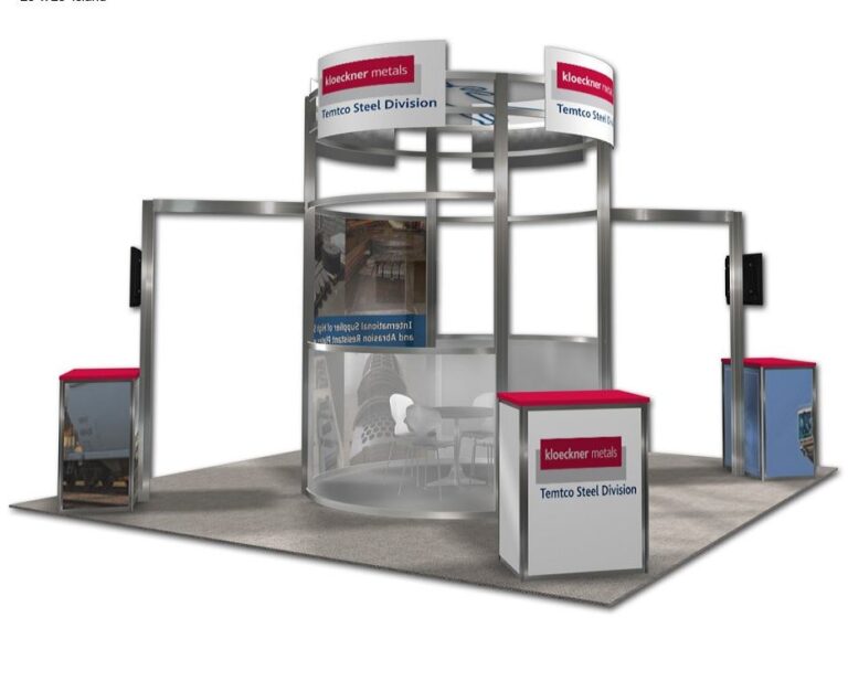Kloeckner – 20×20 Trade Show Booth