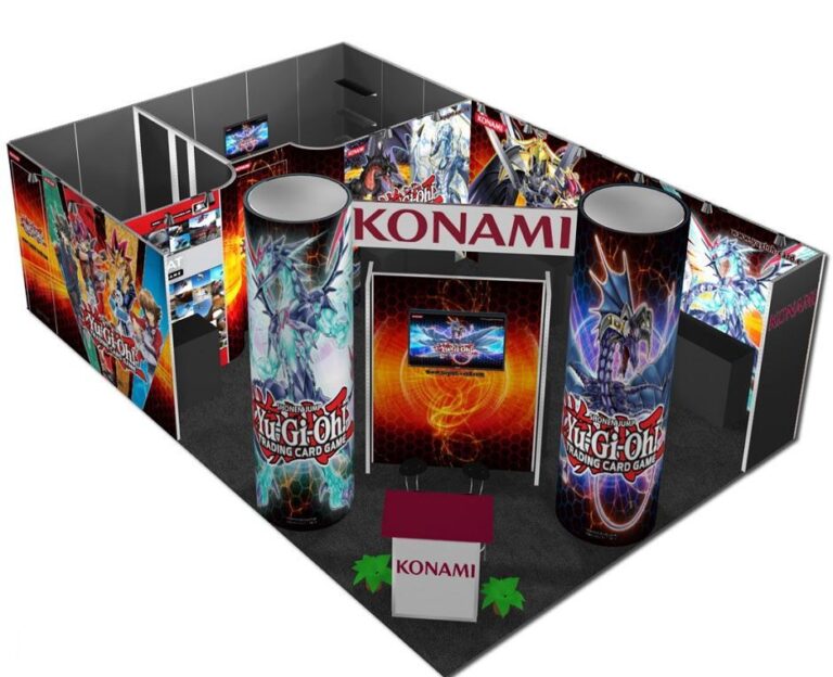 Konami – 20×30 Trade Show Booth