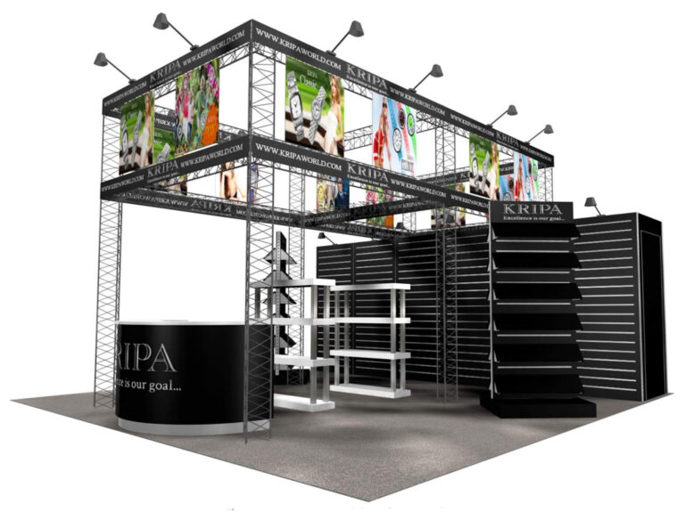 Kripa World – 20×20 Trade Show Booth
