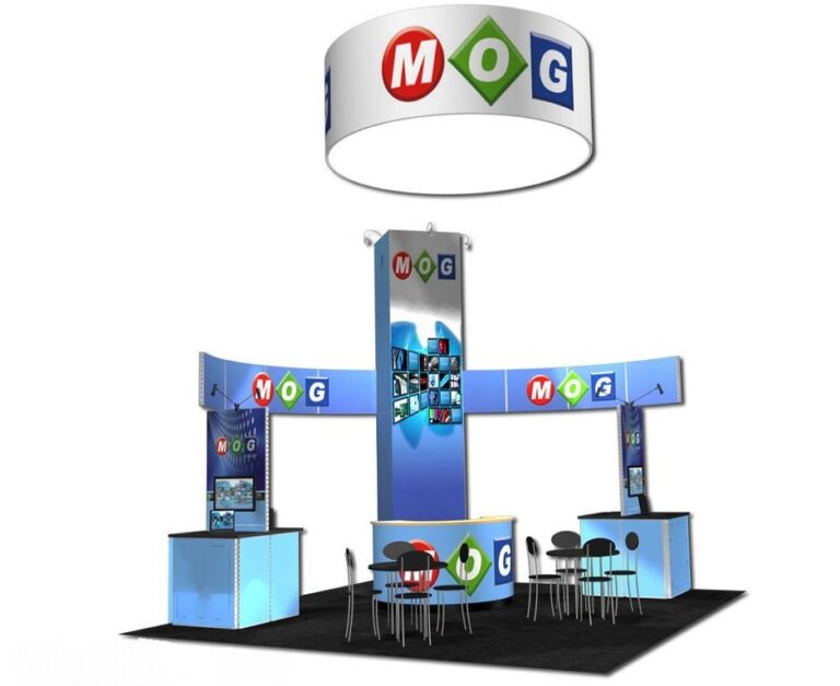 MOG Technologies – 20×20 Trade Show Booth