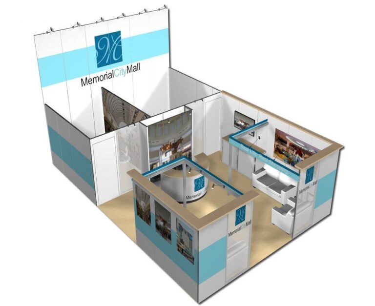 Memorial City Mall – 20×30 Trade Show Booth