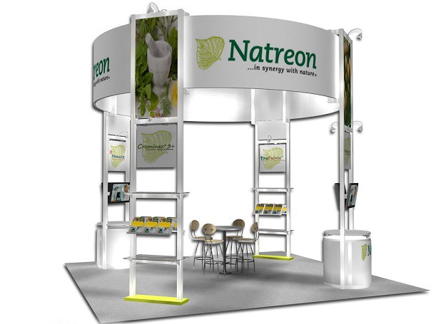 Natreon – 20×20 Trade Show Booth