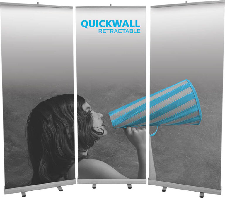 Quickwall Retractable Banner Stand Kit