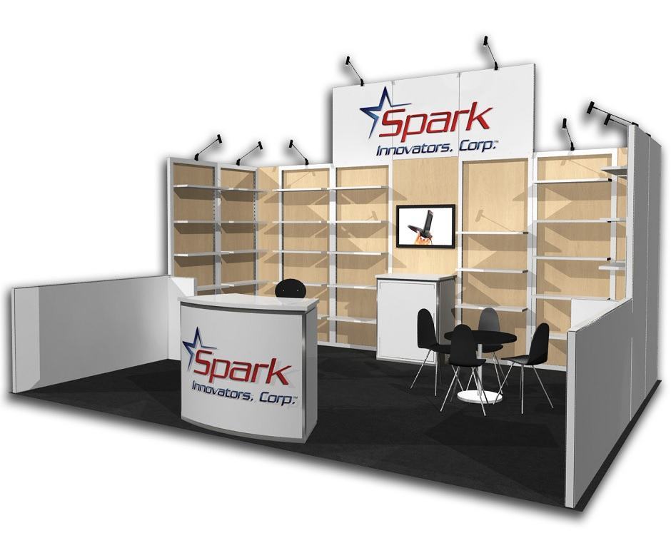 Spark Innovators – 20×20 Trade Show Booth
