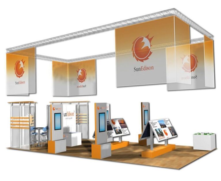 Sun Edison – Larger Trade Show Booth