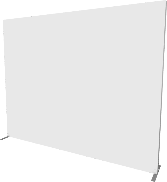 Vector Frame Light Box Rectangle 05 Fabric Banner Display Right Blank 1