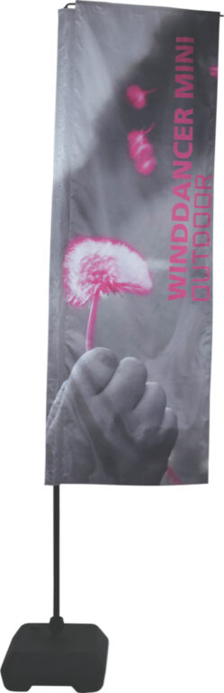 Wind Dancer Mini Flag Graphic – Double Sided