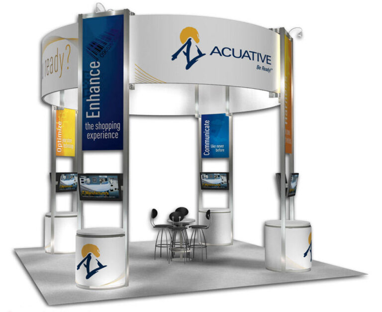 Acuative – 20×20 Trade Show Booth