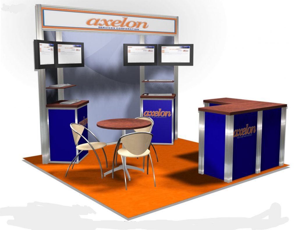 Axelon – 10×10 Trade Show Booth