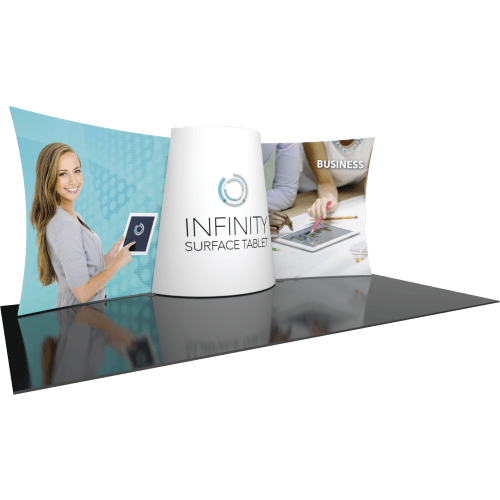 Formulate Designer Series 20ft Fabric Backwall Kit 03