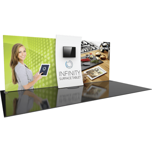 Formulate Designer Series 20ft Fabric Backwall Kit 05