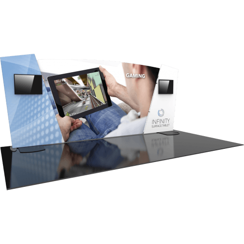 Formulate Designer Series 20ft Fabric Backwall Kit 06