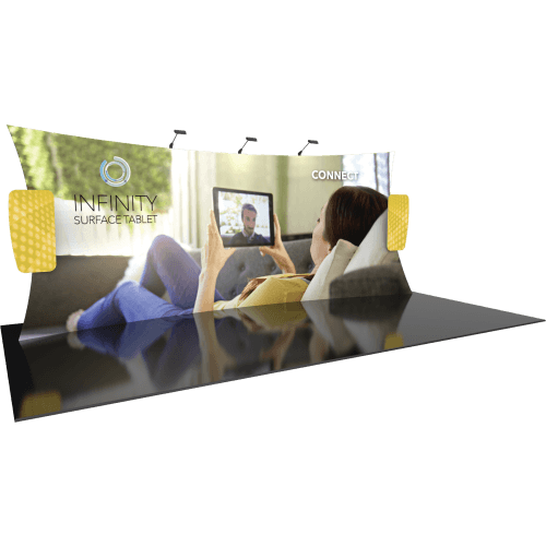 Formulate Designer Series 20ft Fabric Backwall Kit 10 Graphic