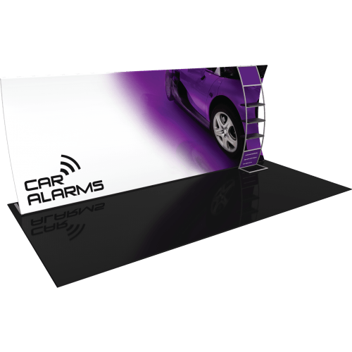 Formulate Master 20ft WV4 Vertical Curve Fabric Backwall