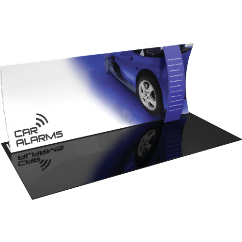 Formulate Master 20ft WV5 Vertical Curve Fabric Backwall