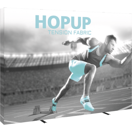Hopup 10ft Straight Full Height Tension Fabric Display