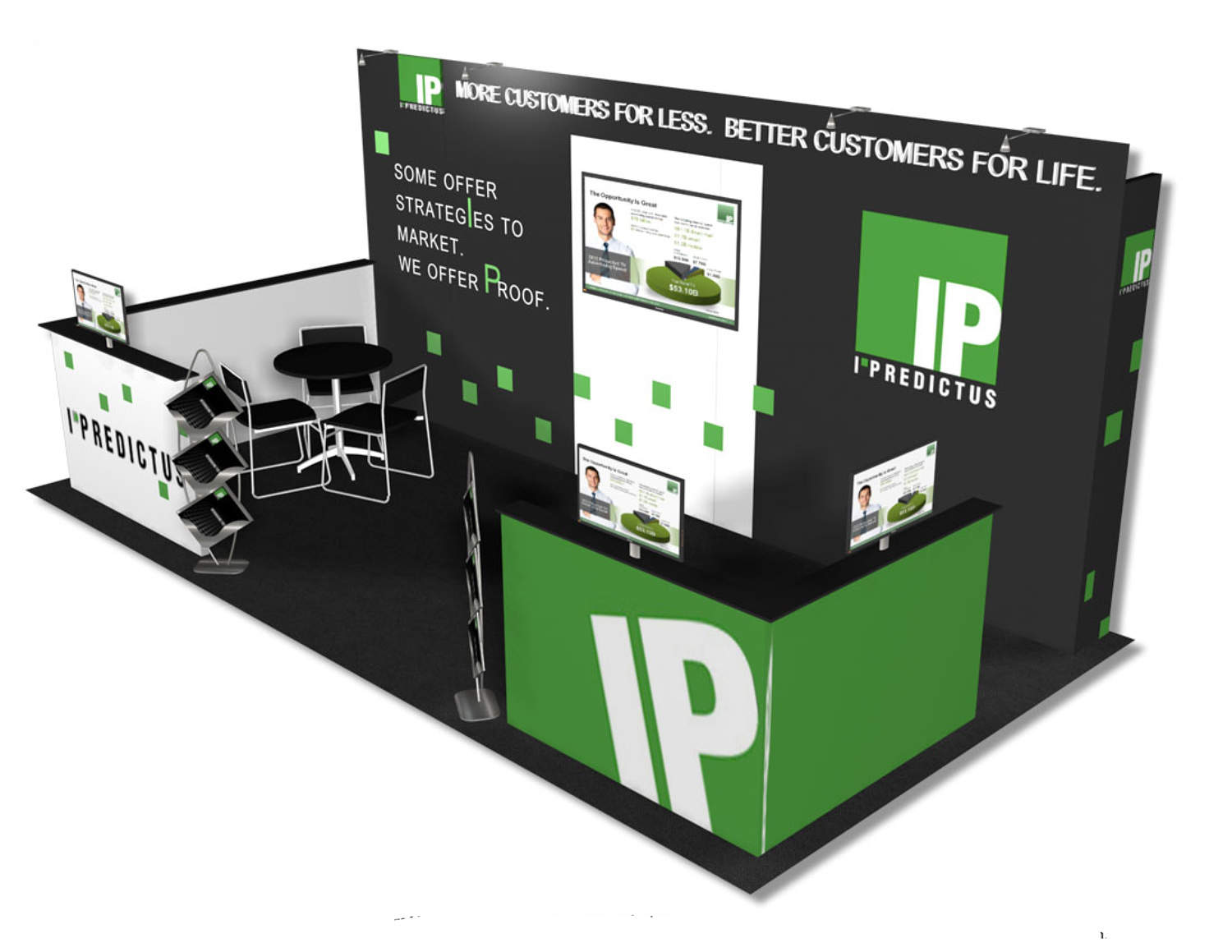 iPredictus – 10×20 Trade Show Booth