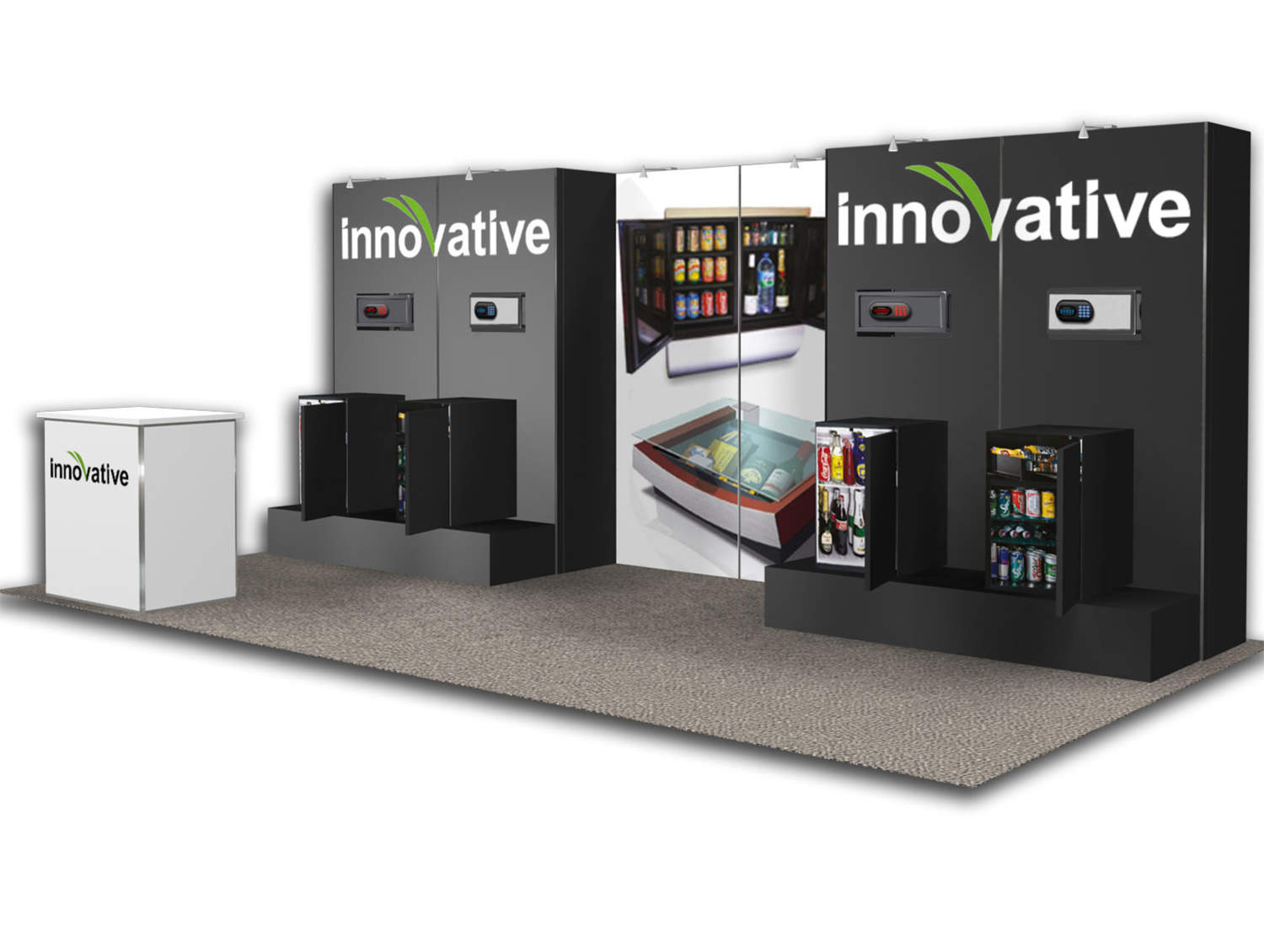 Innovative – 10×20 Trade Show Booth