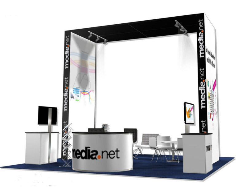 MediaNet – 20×20 Trade Show Booth