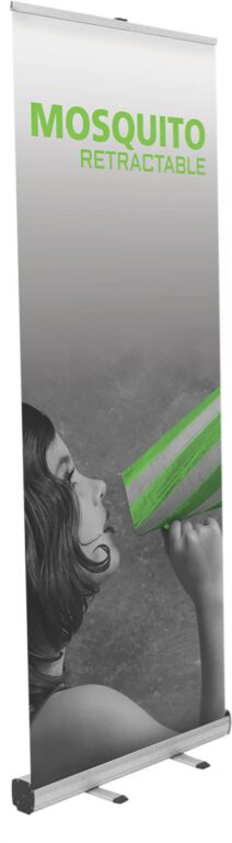 Mosquito 800 Retractable Banner Stand Base – Black