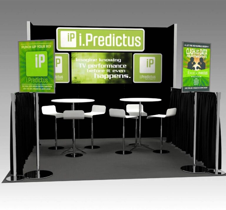 iPredictus – 10×10 Trade Show Booth