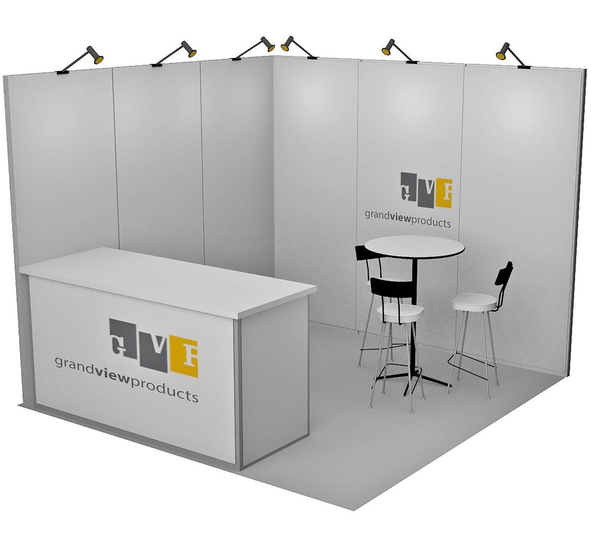 Grand View Products – 10×10 Trade Show Booth