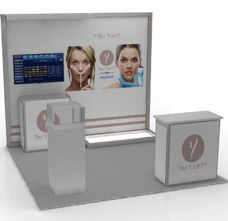 The Y Lift – 10×10 Trade Show Booth