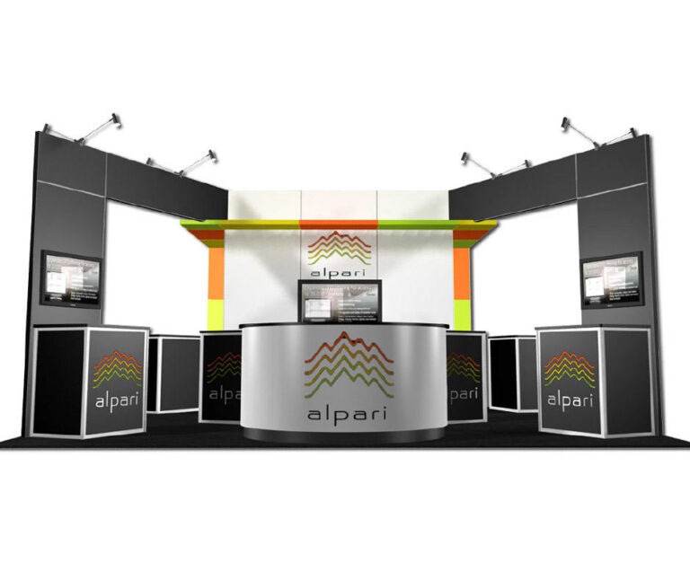 Alpari – 20×20 Trade Show Booth