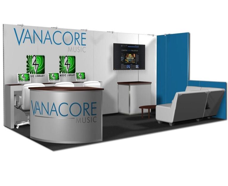 Vanacore Music – 10×20 Trade Show Booth