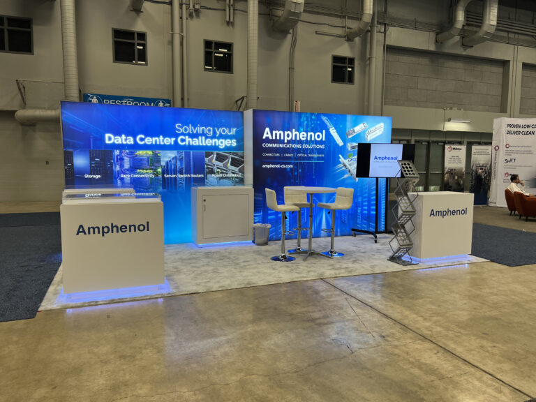 Amphenol – 10×20 Trade Show Booth